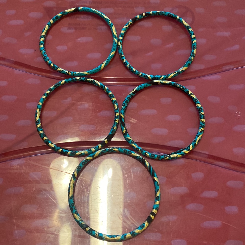 NEW CUSTOM MADE AFRICAN BRACELET SET - Picture 2 of 8